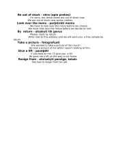 Anglų kalbos išsireiškimai 6 puslapis