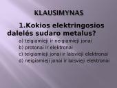 Elektros srovė metaluose skaidrės 13 puslapis