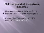 Elektros srovė metaluose skaidrės 6 puslapis