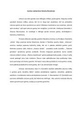 Gamtos vaizdavimas lietuviškoje literatūroje