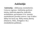 Aukštaitijos regionas 2 puslapis