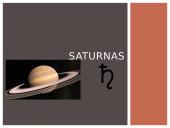Saturnas. Skaidrės