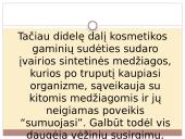 Cheminės medžiagos kosmetikoje 5 puslapis