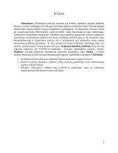 Turizmo poveikis ekonomikai pandemijos metu 3 puslapis