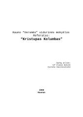 Kristupo Kolumbo atradimai