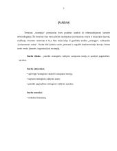 Strateginio valdymo samprata ir pagrindinės sąvokos 3 puslapis