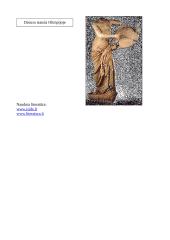 Graikų dievų aprašymai 8 puslapis