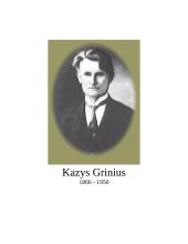 Kazys Grinius 1866 - 1950
