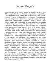 Trumpai apie Juozą Naujalį