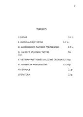 Lietuvos valstybės bei teisės istorija 2 puslapis