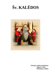 Senoviniai ir šiuolaikiniai Kalėdų papročiai 4 puslapis