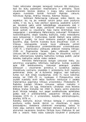 Reformacija pasaulyje ir Lietuvoje 7 puslapis