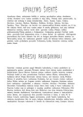 Romos šventės, pavadinimai, papročiai 2 puslapis