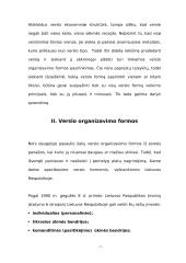 Verslo organizavimo formos bei jų privalumai ir trūkumai 7 puslapis