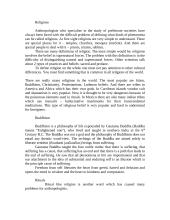 Buddhism and other religions