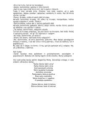 Užgavėnių scenarijus 4 puslapis