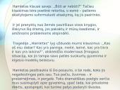 V. Šekspyro ,,Hamletas" 13 puslapis