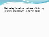 Lietuvių liaudies dainos ir liaudies muzikinė kultūra 2 puslapis