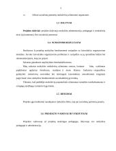 Projektas "Moksleivių užimtumo organizavimas" 4 puslapis