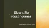 Skrandžio rūgštingumas