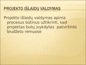 Išlaidų valdymas 2 puslapis