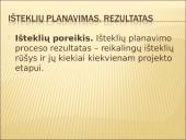 Išlaidų valdymas 8 puslapis