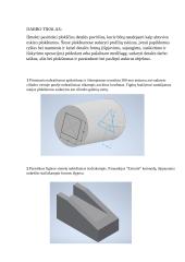 Kompiuterinis detalės projektavimas 2 puslapis