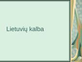Lietuvių kalbos įdomybės