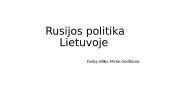 Rusijos imperijos politika Lietuvoje