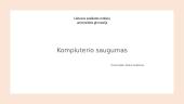 Kompiuterio saugumas (virusai)