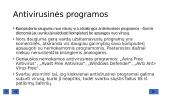 Kompiuterio saugumas (virusai) 8 puslapis