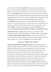 Literatūros programinių autorių konspektai 11 puslapis