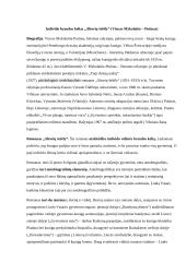 Literatūros programinių autorių konspektai 3 puslapis