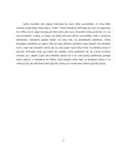 Komandos/grupės svarba šiuolaikiniame verslo sektoriuje 6 puslapis