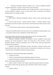 Baltarusijos respublikos gyventojų kelionės dokumentai ir atvykimo tvarka į Lietuvos respubliką 4 puslapis