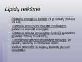 Lipidai, jų sandara ir pagrindinės grupės 9 puslapis