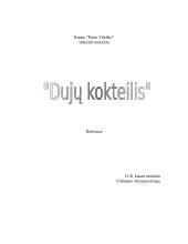 Dujų kokteilis