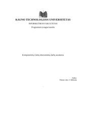 Kompiuterinių tinklų laboratorinių darbų ataskaitos