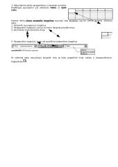 Lentelių formatavimas 2 puslapis