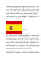 The Country I`d Like to Visit: Spain 2 puslapis