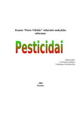 Pesticidų grupės elementai