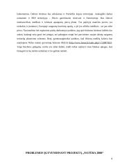 "Natura" 2000 tikslai ir svarba Europos Sąjungos (ES) saugomų teritorijų sistemoje 8 puslapis