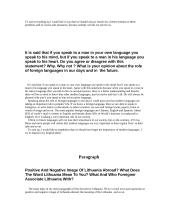 Examples of individual talks and paragraphs 2 puslapis