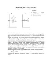 Polimerų brinkimo ištyrimas
