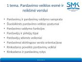 Pardavimo veiklos esmė ir reikšmė verslui 2 puslapis
