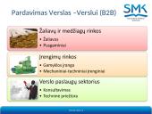 Pardavimo veiklos esmė ir reikšmė verslui 10 puslapis