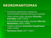 Neoromantizmas lietuvių literatūroje 11 puslapis
