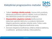 Pardavimo apimčių prognozavimas 20 puslapis