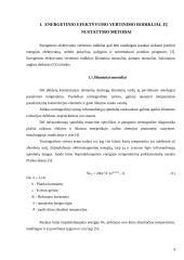 Energetinio efektyvumo vertinimo rodikliai, metodai ir matavimo prietaisai 4 puslapis