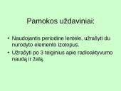 Izotopai. Radioaktyvumas 2 puslapis